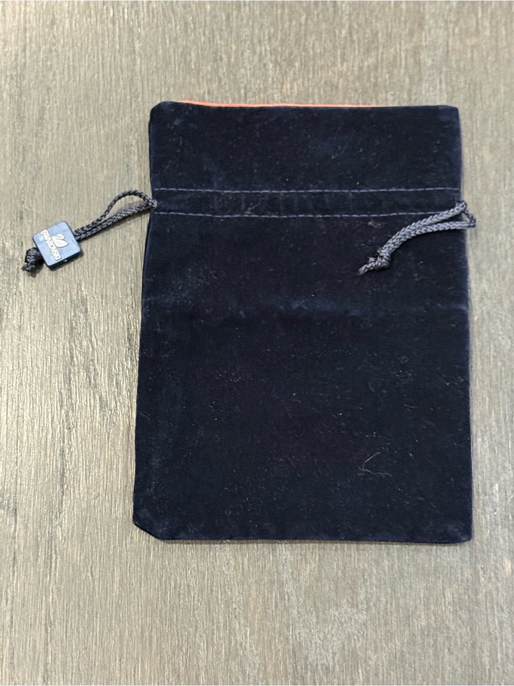 Swarovski Jewelry Dust Bag Dark Navy Blue